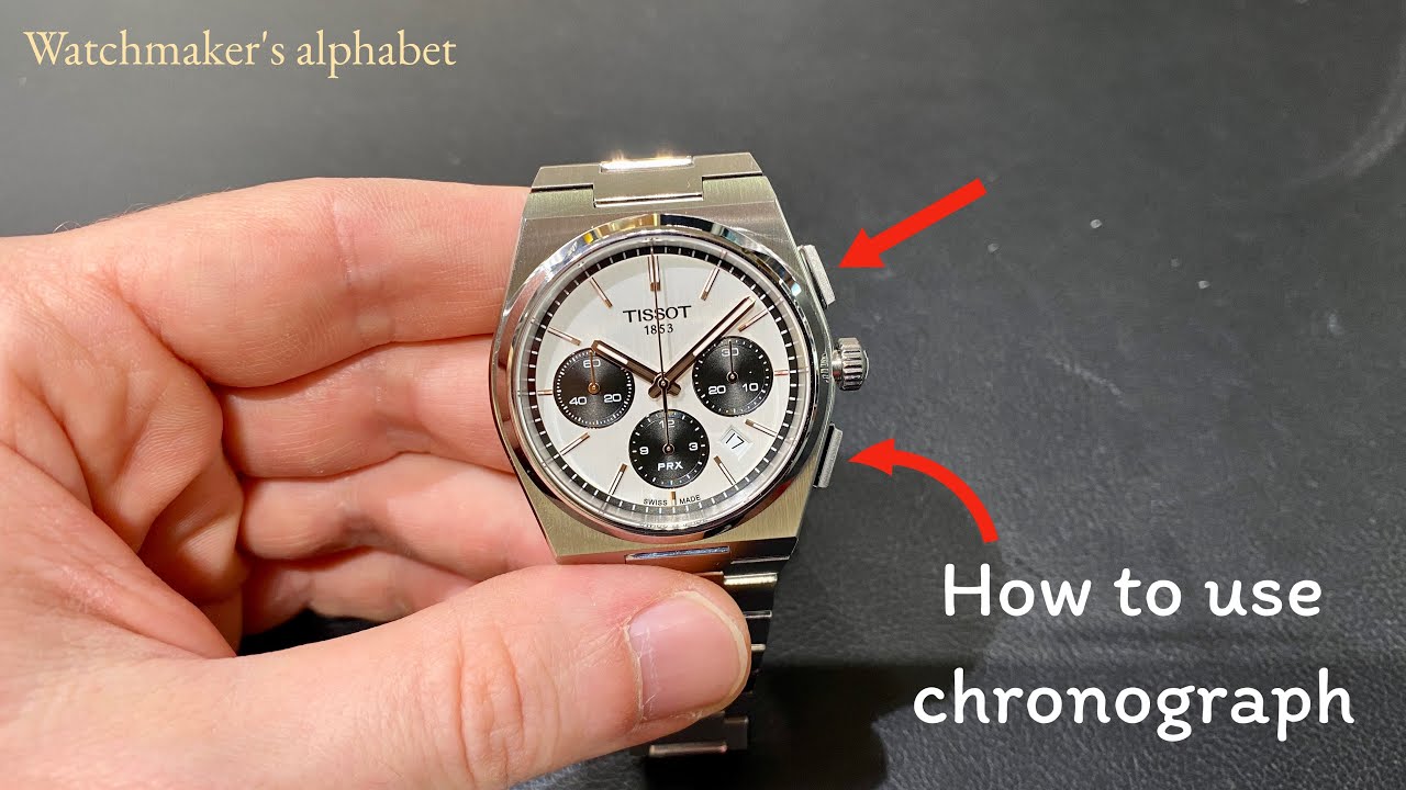 HOW TO USE CHRONOGRAPH WATCHES