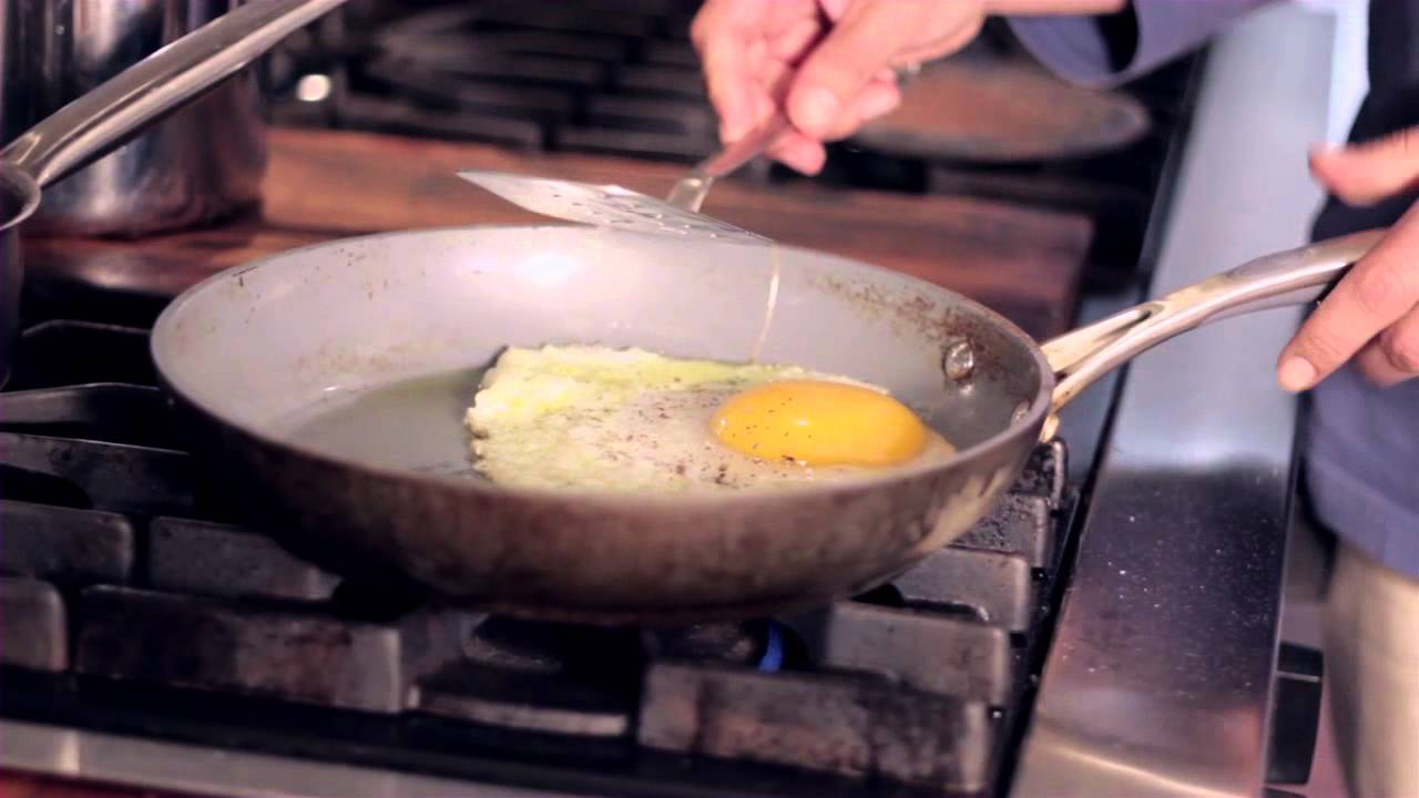 Mark Hix makes easy over goose egg with caper and lemon crust
