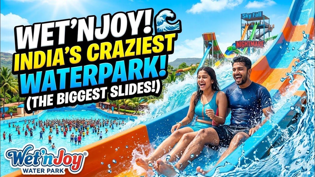 Wet N Joy Lonavala Full Vlog 2026 | India's Biggest Wave Pool | Mumbai 1 day trip