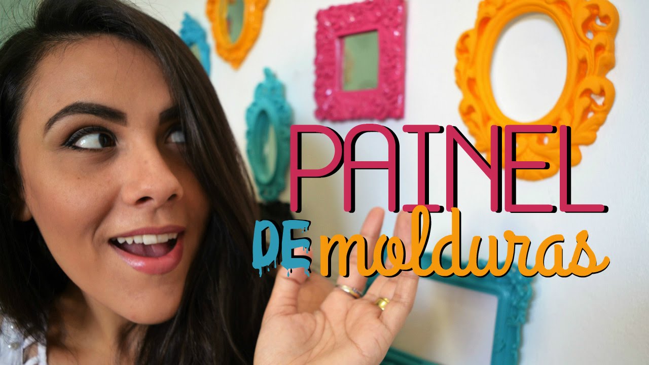 DIY : MOLDURA DE GESSO - Camila Vasconcelos
