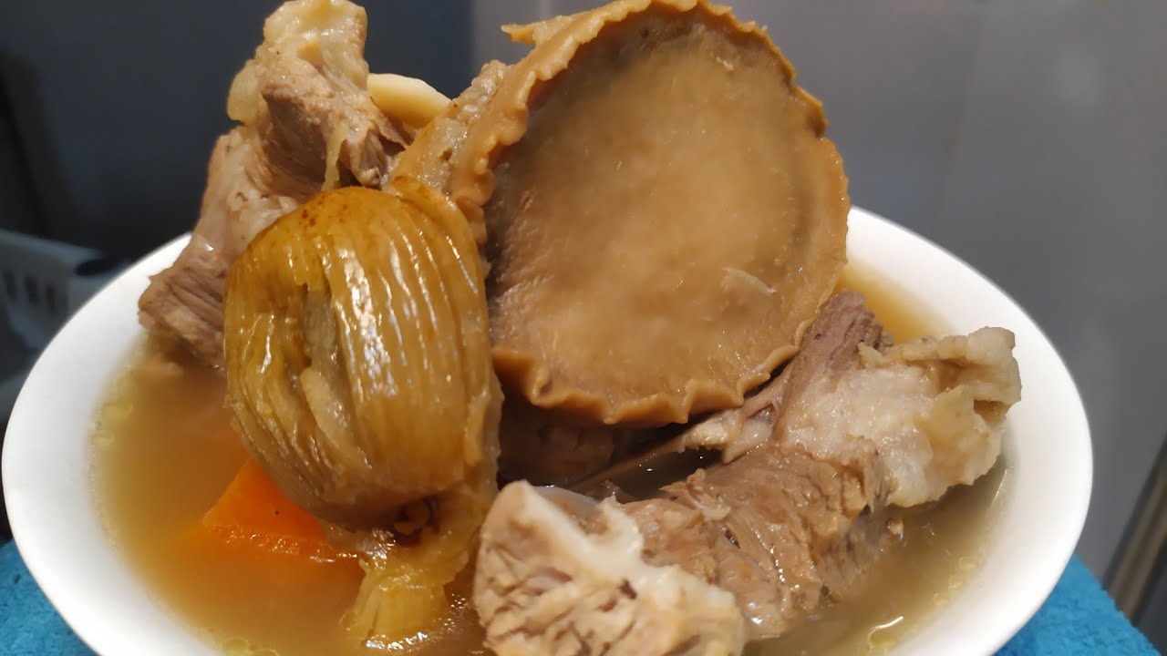 #CHINESESOUP#CHINESERECIPE#SIMPLECHINESEFOOD# HOW TO COOK ABALONE SOUP, CHINESE STYLE