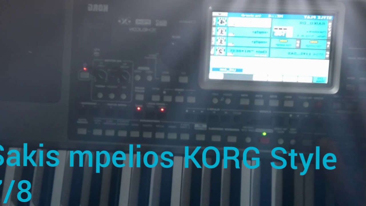 Sakis mpelios KORG Style