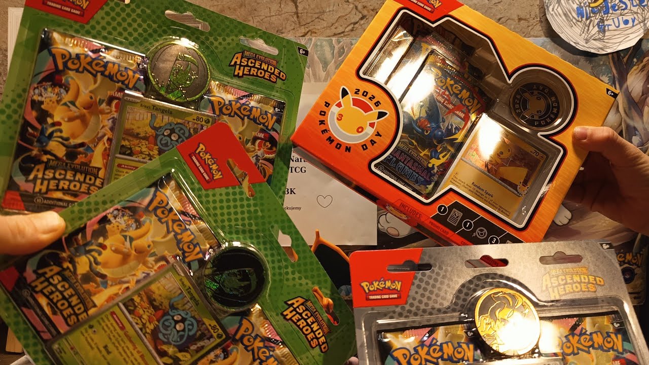 Problemy techniczne ciąg dalszy ... Opening Ascended Heroes 😍🤩 #pokemon #opening #cards #pokemontcg 