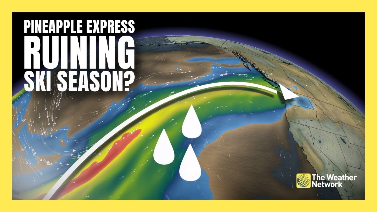 Pineapple Express Raising Freezing Levels and Flood Threat in B.C. | #forecast
