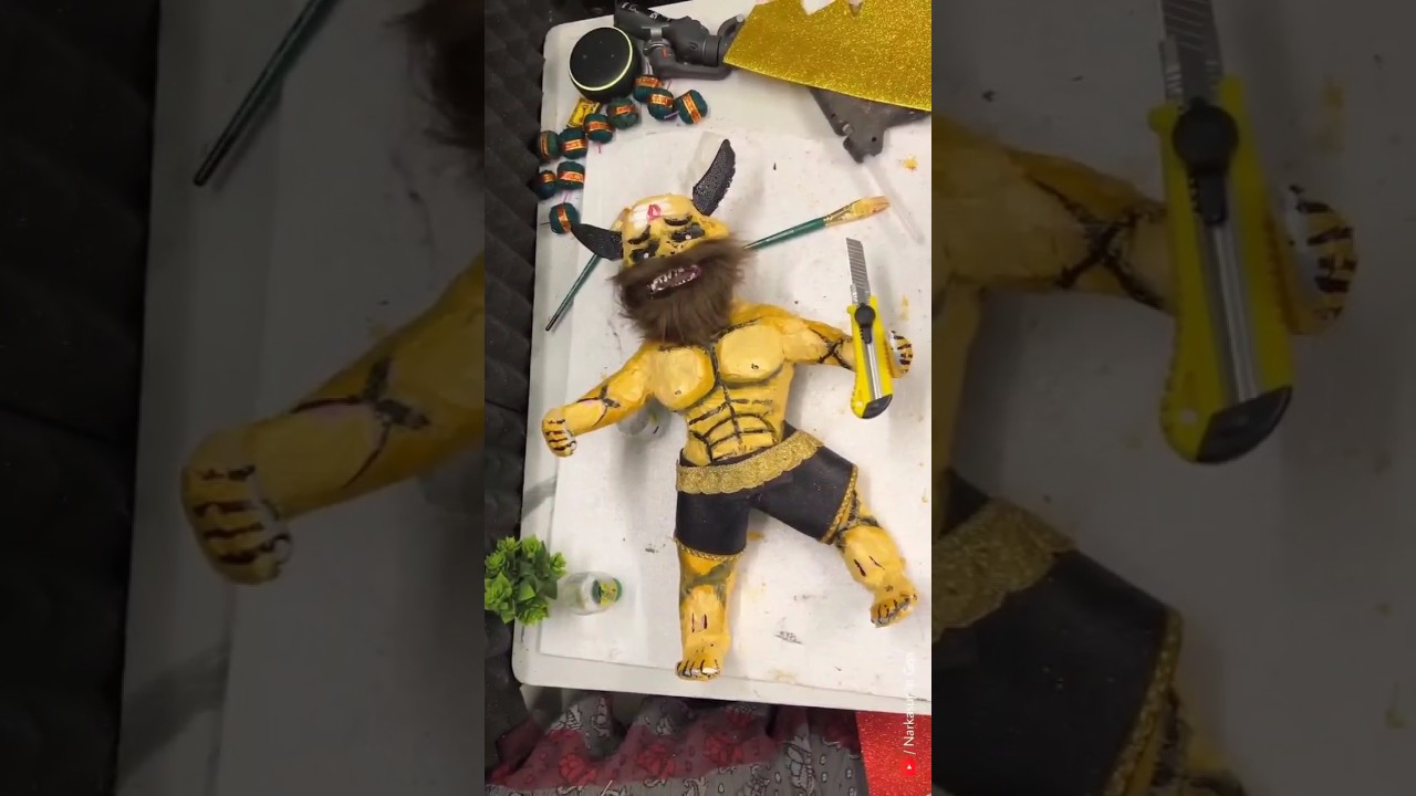 How to make Ravan using plastic bottle | Ravan making 2023 #ravan #narkasur #narkasuringoa