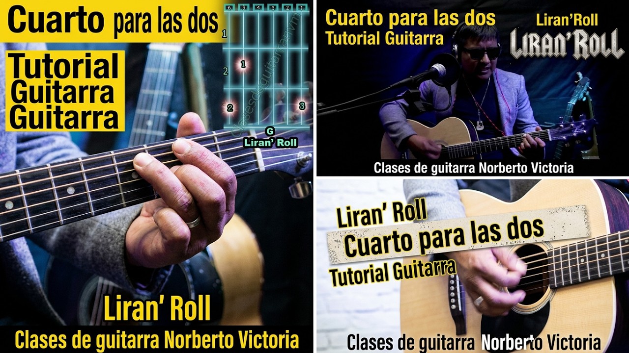 Como tocar Cuarto para las Dos Liran roll
