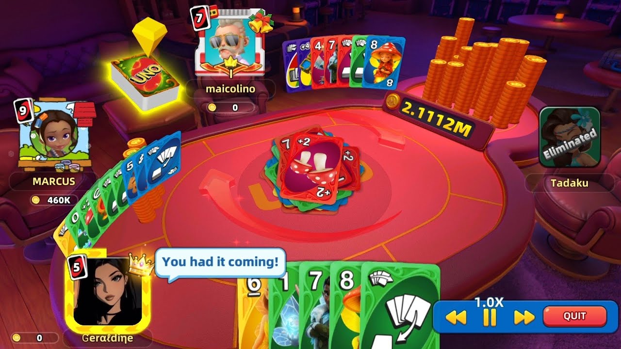 UNO! Mobile Game | Winner Takes All 🤑 💣💣