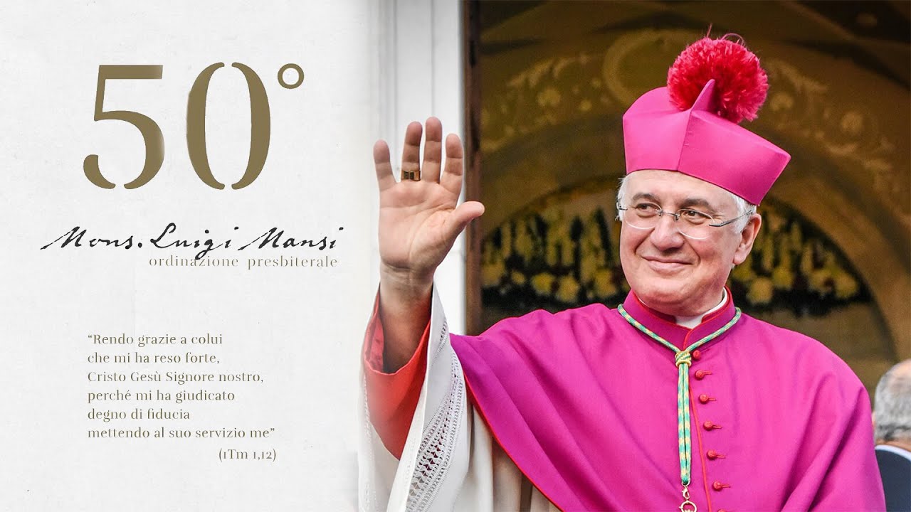 50° Anniversario di Ordinazione Presbiterale di Mons. Luigi Mansi 29/06/2025