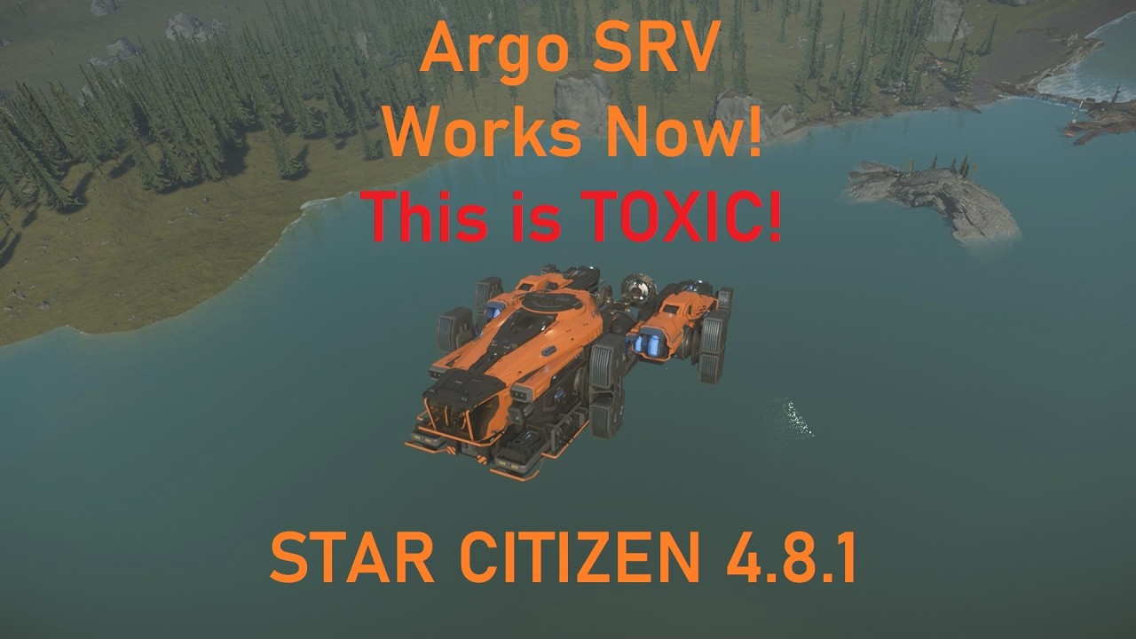 Argo SRV - Towing Player Owned Ships - TOXIC - STAR CITIZEN 4.8.1