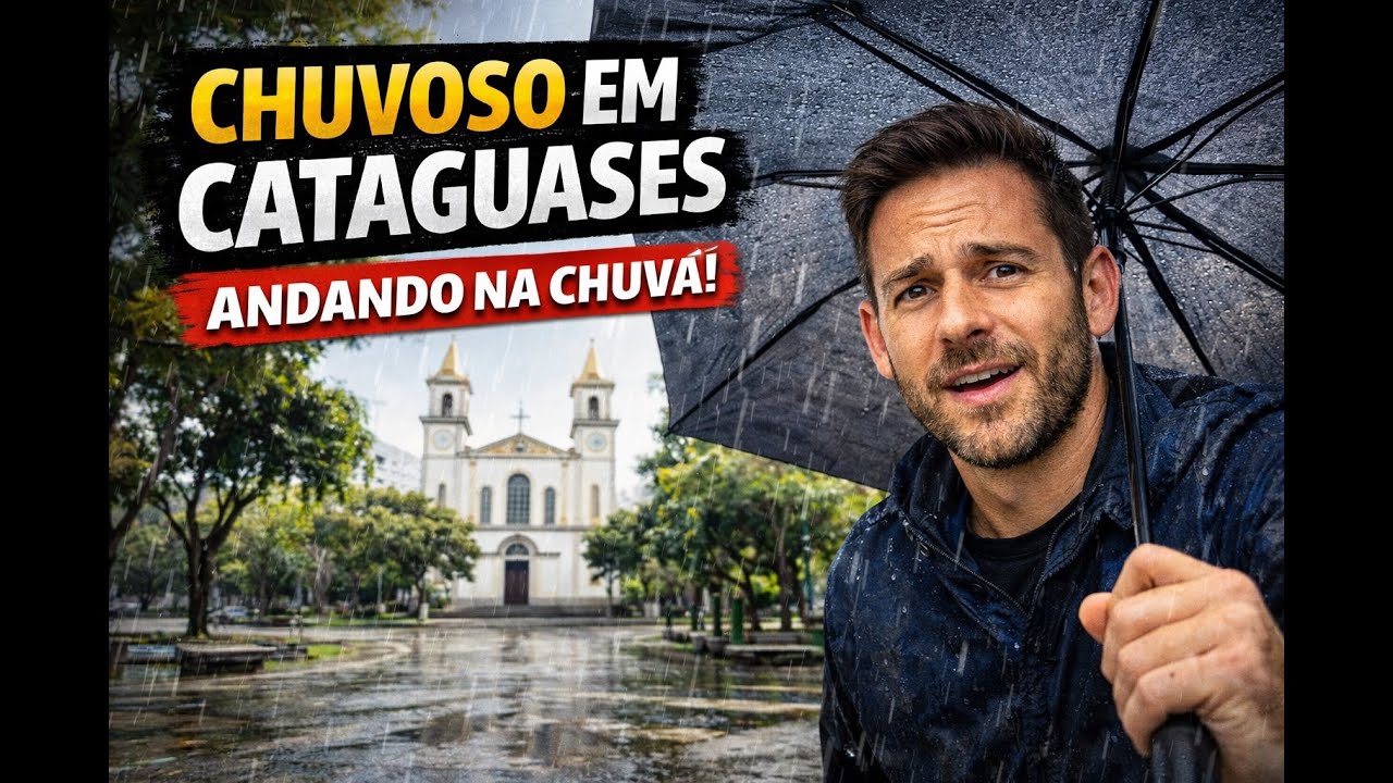 CHOVE CHUVA | ANDANDO A P&Eacute; NO CENTRO DE CATAGUASES