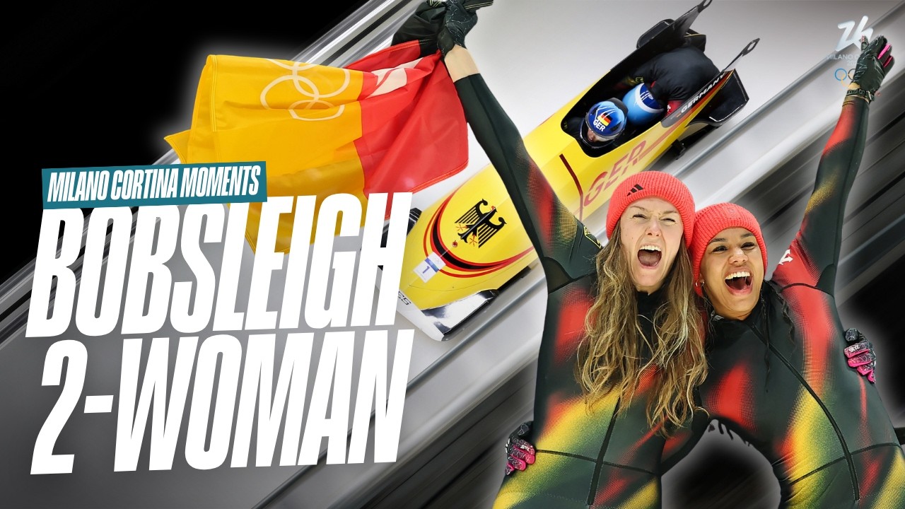 Two-Time Olympic Champions 🥇🇩🇪 | Bobsleigh - Women's Two Woman | Milano Cortina Moments