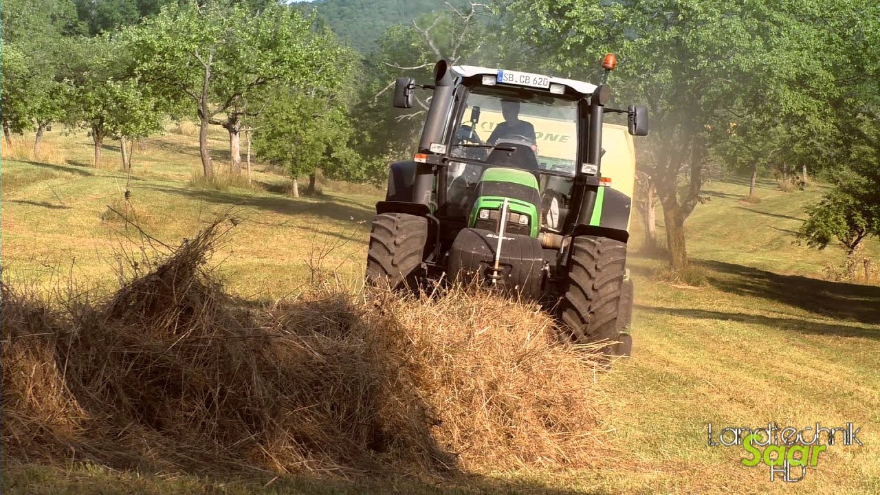 Deutz-Fahr 620 TTV + Krone BigPack 1270XC - Erlenbacher Hof
