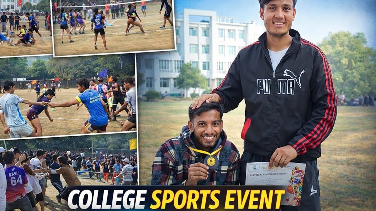 Sports fest at Aravli college❤️  #pawan_thakur_vlogs #minivlog 