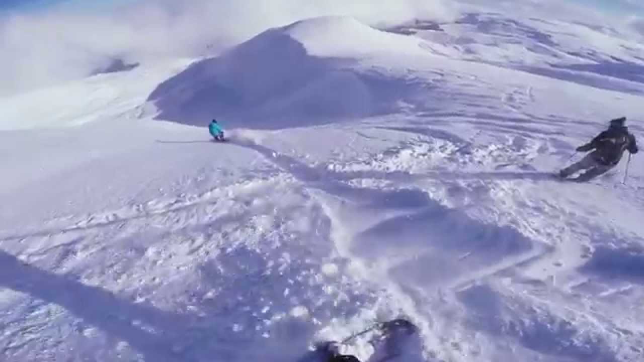Snowboarding Popova Shapka 2015