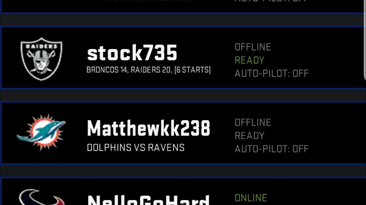 Madden 20 online CFM ps4 RULES/what to expect