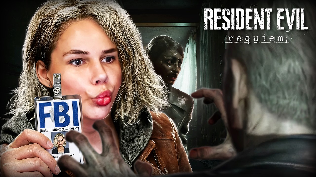 SOU APENAS UMA LOIRINHA DO FBI 🕵️ | Resident Evil Requiem - Parte 1