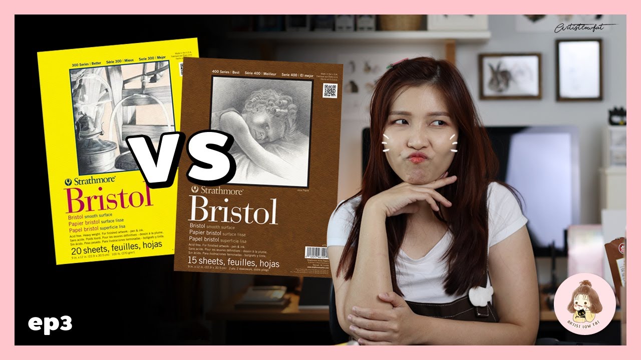 8 กระดาษสีไม้ Strathmore รุ่นไหน..น่าใช้บ้าง? EP.3 | Artistlowfat