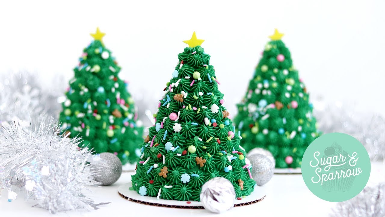 How To Make Mini Christmas Tree Cakes