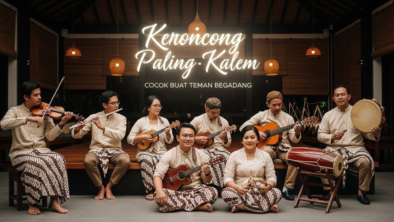 Musik Keroncong Modern Terbaik  Playlist Tenang Penyejuk Malam