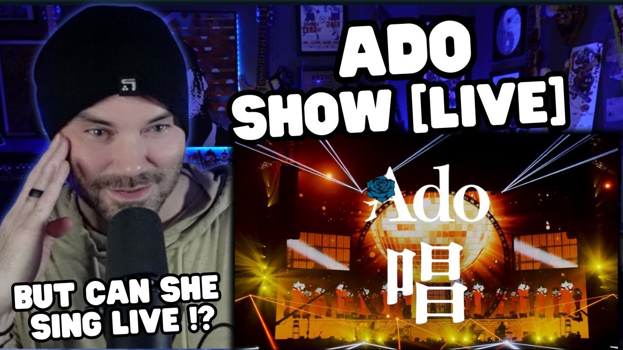 Metal Vocalist First Time Reaction - Ado Show LIVE 【LIVE映像】唱 日本武道館 2023.8.30【Ado】