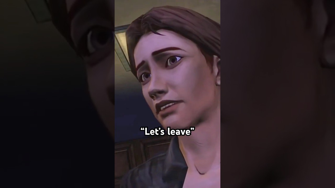 LILLY CONVINCES LEE TO LEAVE THE GROUP (The Walking Dead)