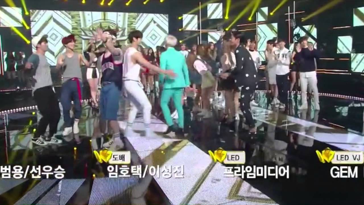 Taemin & Naeun [TaEun] || Music Bank moments