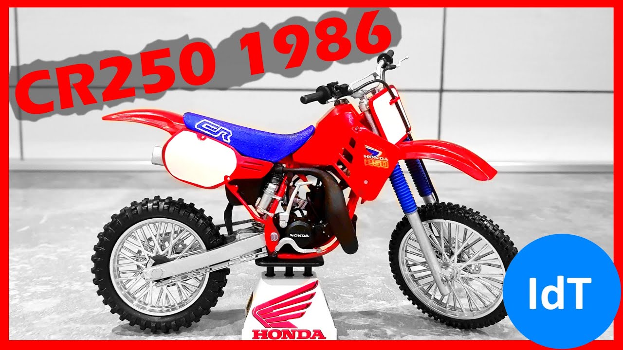 Honda CR 250 1986 build (3D printed 