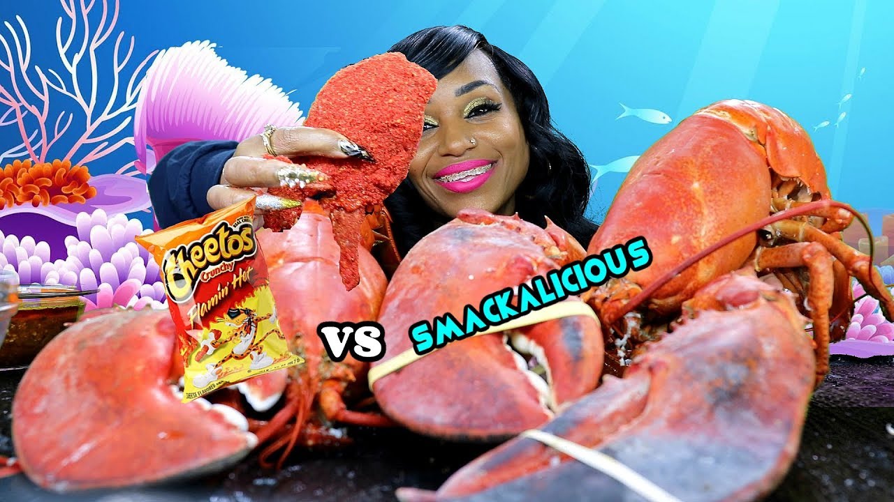 Smackalicious Larry v Flamin Hot Cheetos Larry the Lobster