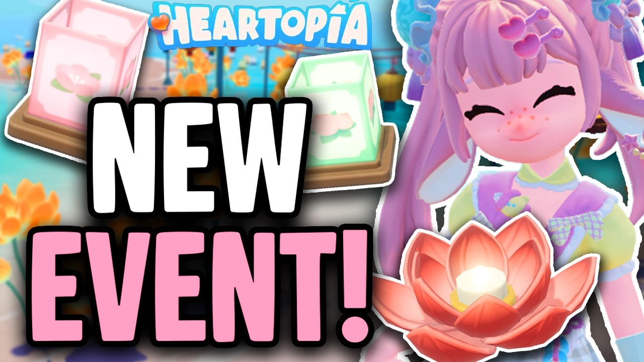 Heartopia NEW Sea Lantern Event Guide! 🏮 (Shop Items, Blessings & MORE!)