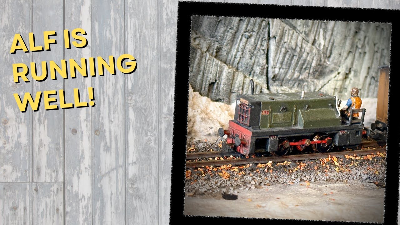 How to model Talyllyn Railways diesel 'Alf' in 009