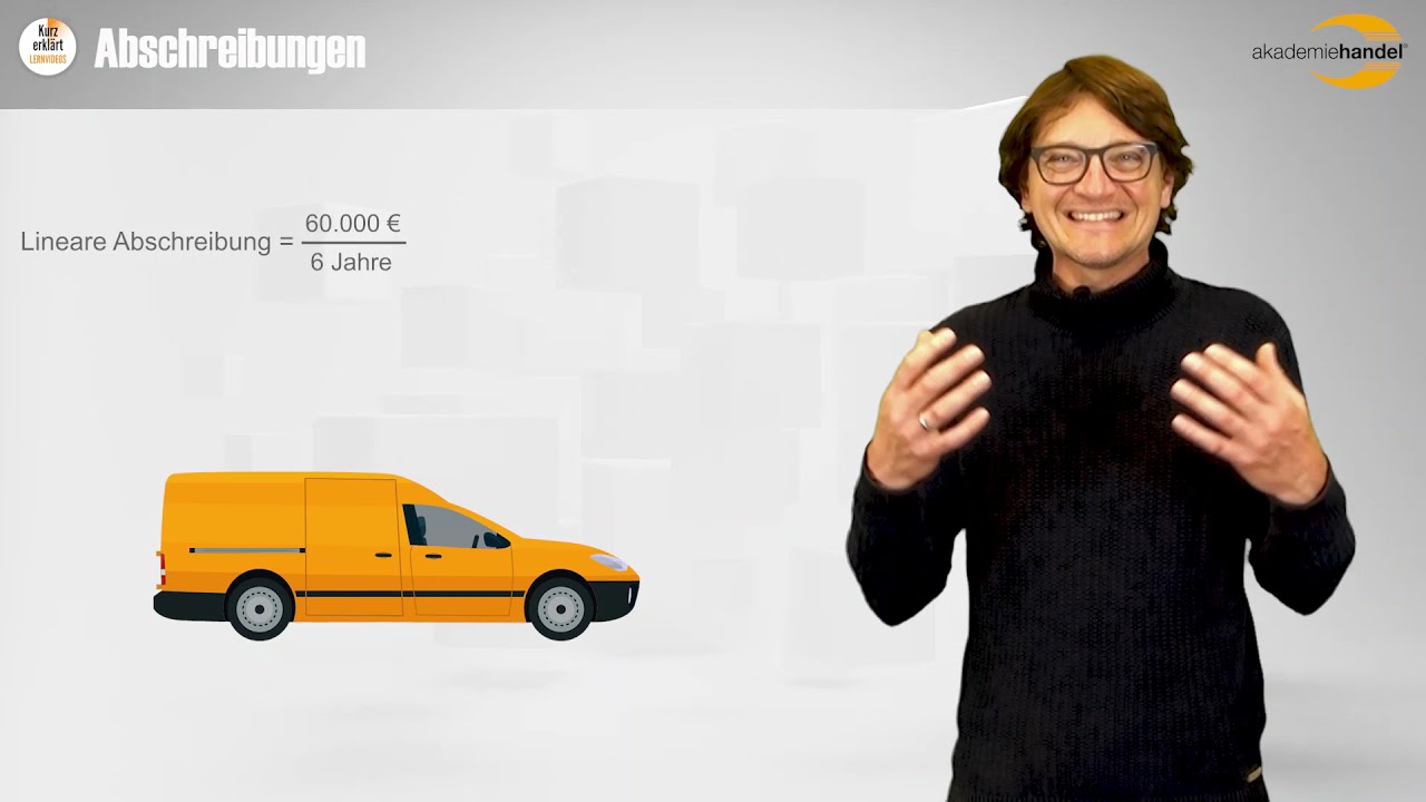 Abschreibungen einfach erklärt