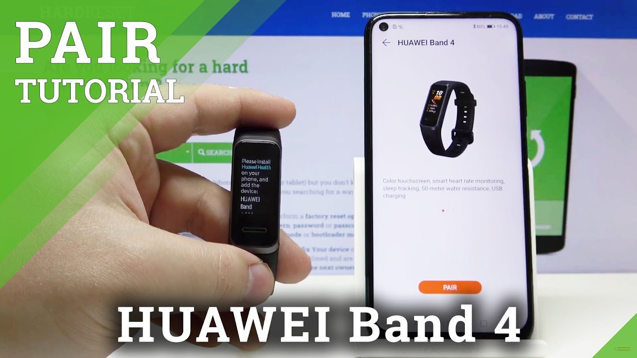 Как подключить Huawei Band 4 — подключение Android к Huawei Band
