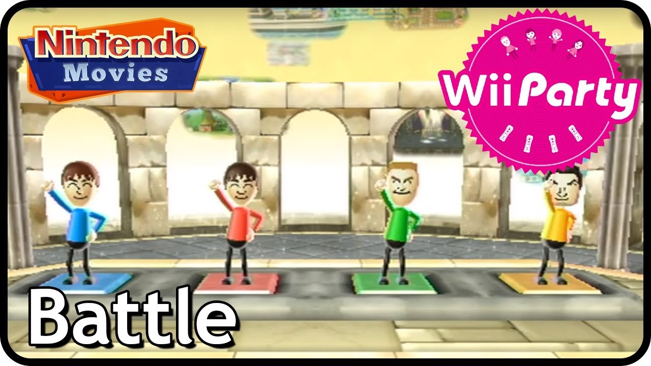 Wii Party - Mini-Game Mode - Battle (Multiplayer)