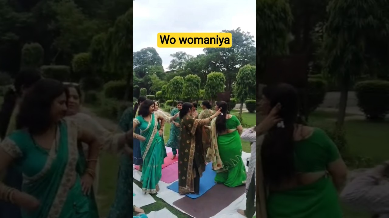 Womaniya dance| teej special #love #dance #song #womaniya #shortsfeed #ytshorts #women #hariyaliteej