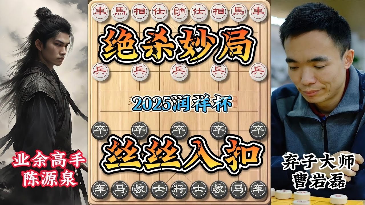 润祥杯曹岩磊妙弃双车强势夺冠 步步压制 招招致命 精巧构思重炮杀