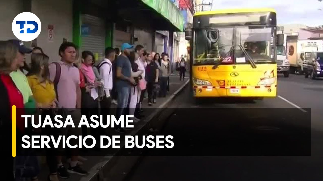 TUASA asume servicio de buses entre Heredia - San José