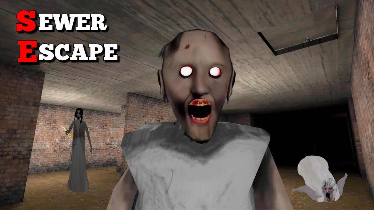 Granny Mysterious Castle - SEWER ESCAPE | FULL GAMEPLAY