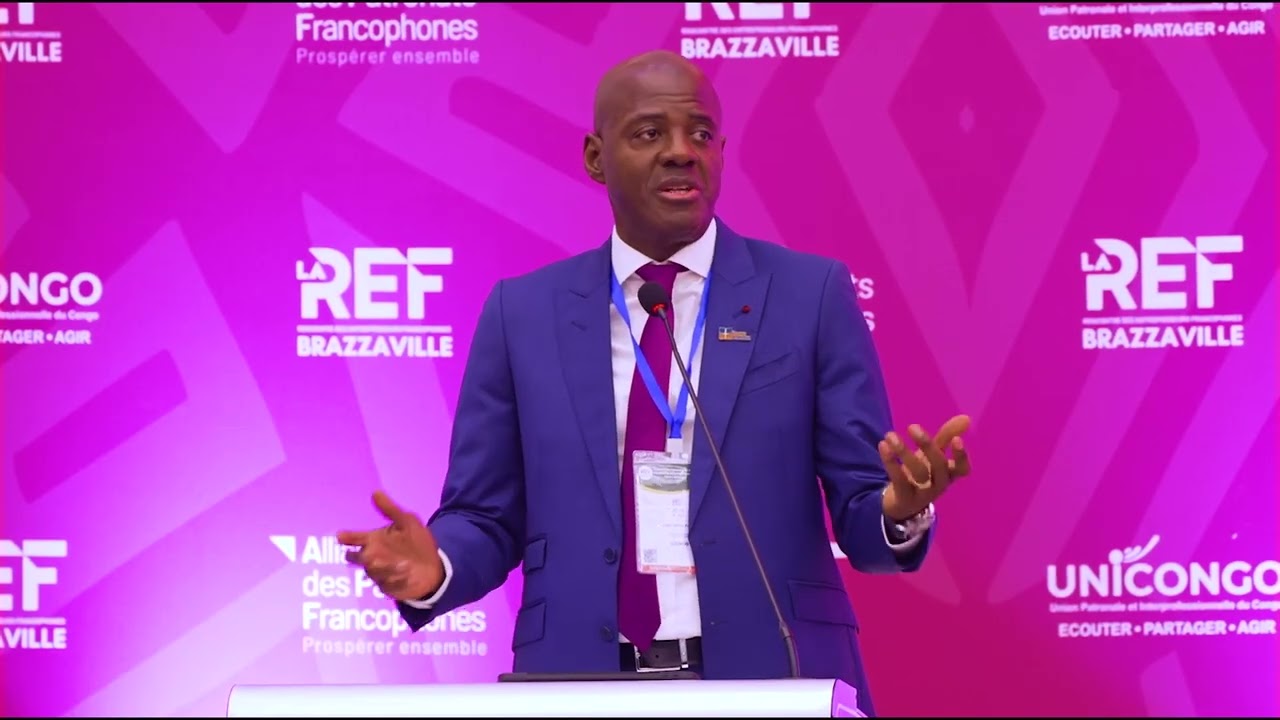 REF Brazzaville - Keynote de Yves Castanou, Directeur général de Congo Télécom
