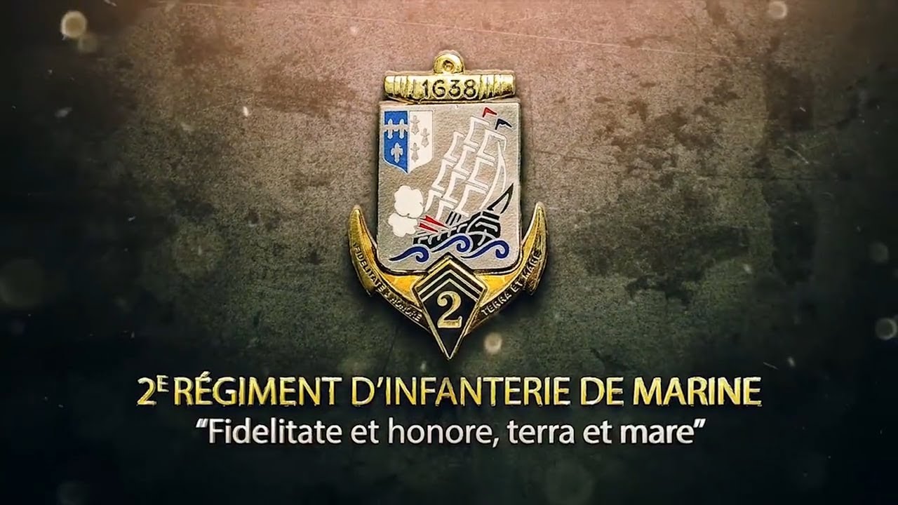 Clip du 2e régiment d'infanterie de marine (2e RIMa)