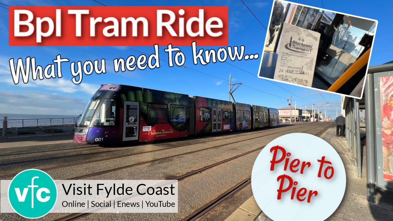 🚡 I go for a Blackpool Tram Ride 🚡 Pier - Pier | What you need to know ❓