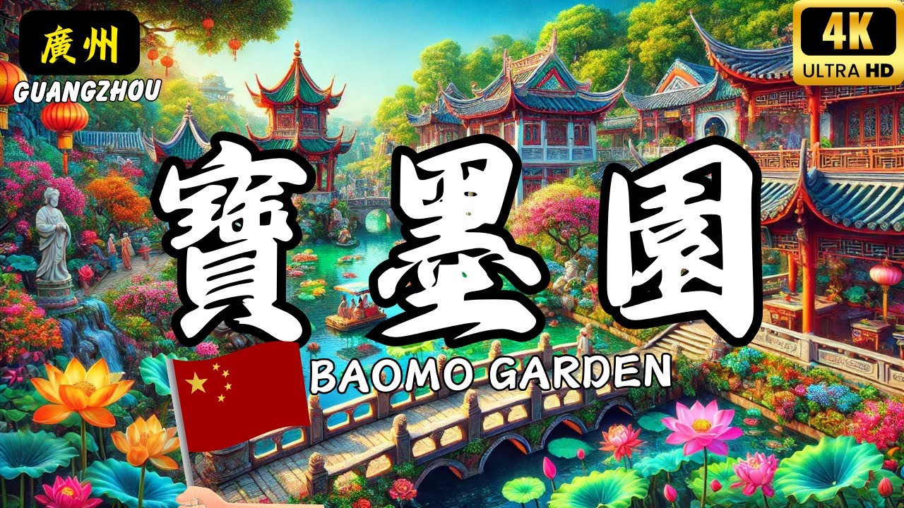 廣州寶墨園：這座絕美園林背後，隱藏著帝王般的財富秘密與一段不為人知的傳奇故事！你敢相信嗎？ #愛旅遊 @愛旅遊