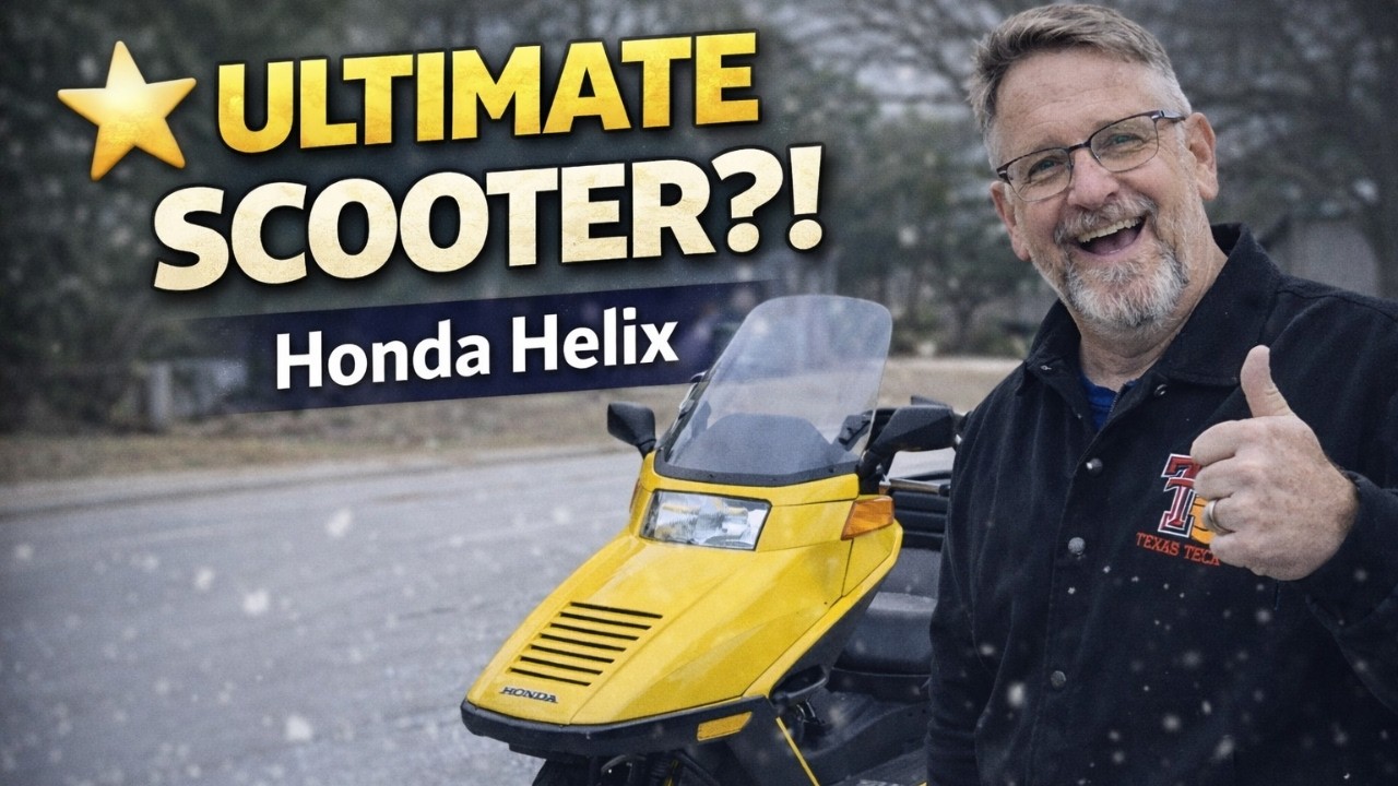 S4E5: Honda Helix, лучший скутер всех времен