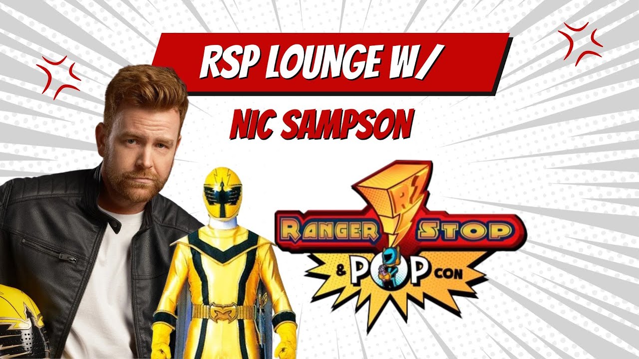 Nic Sampson (Yellow Mystic Ranger) on Comedy, Acting & Power Rangers | RangerStop & Pop 2025
