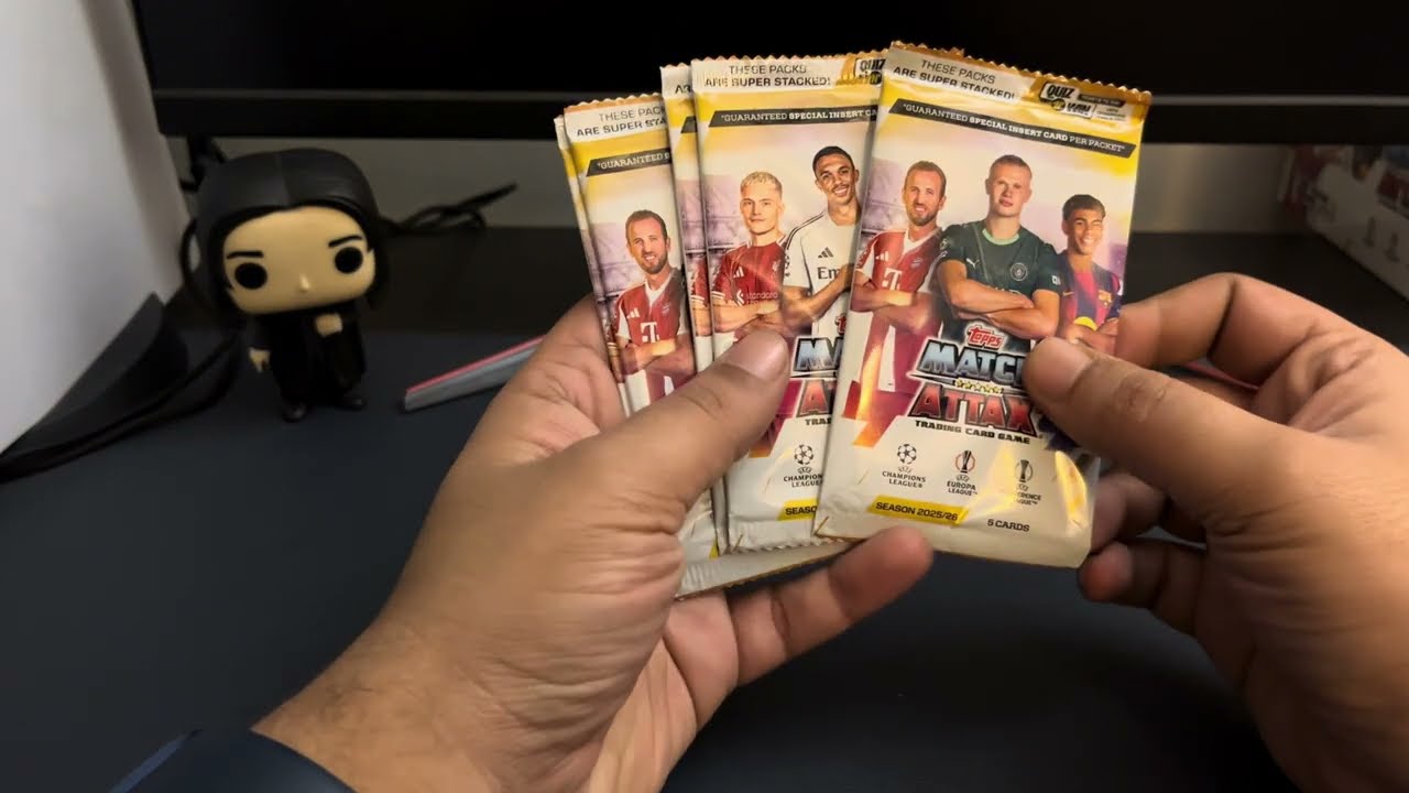 *NEW* Flow packs X5 | *INDIA* Match Attax 2025/26 #topps #uefa #tcg #matchattax #trending #new