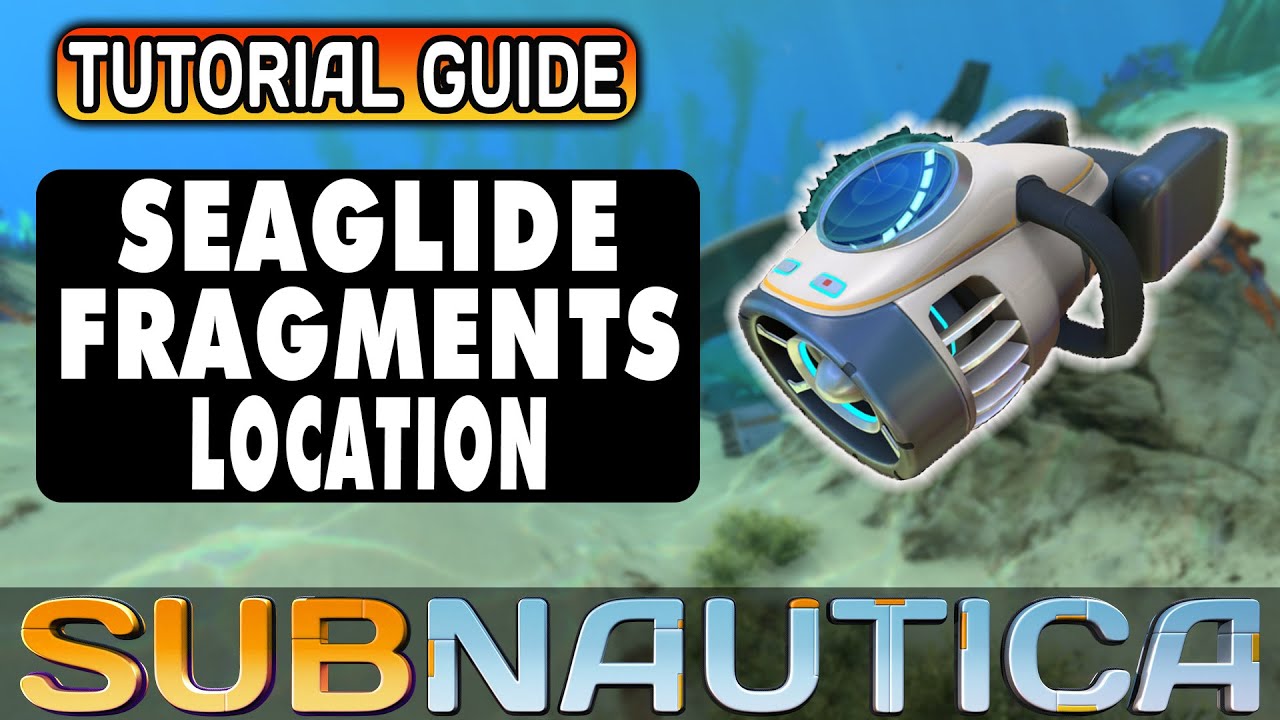 Расположение фрагментов SEAGLIDE в Subnautica без компаса