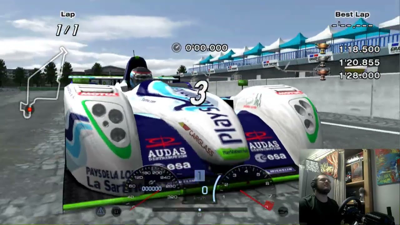 5:31.945 Nordschleife in the Sauber C9 GT4 Japanese version Madness + Opera Paris in the Pescarolo
