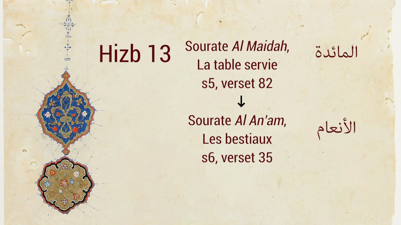 Litanies (wird) - Hizb 13 & 14