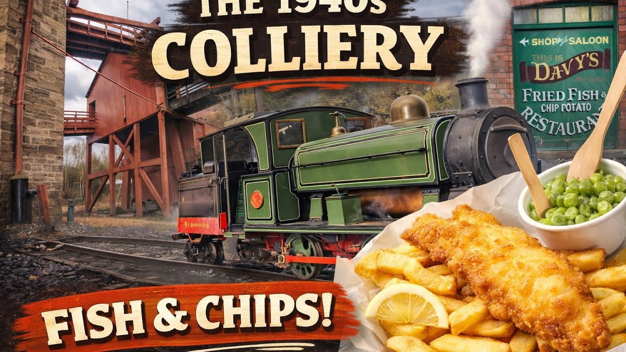 Inside a 1940s Colliery (And Proper Fish & Chips!)
