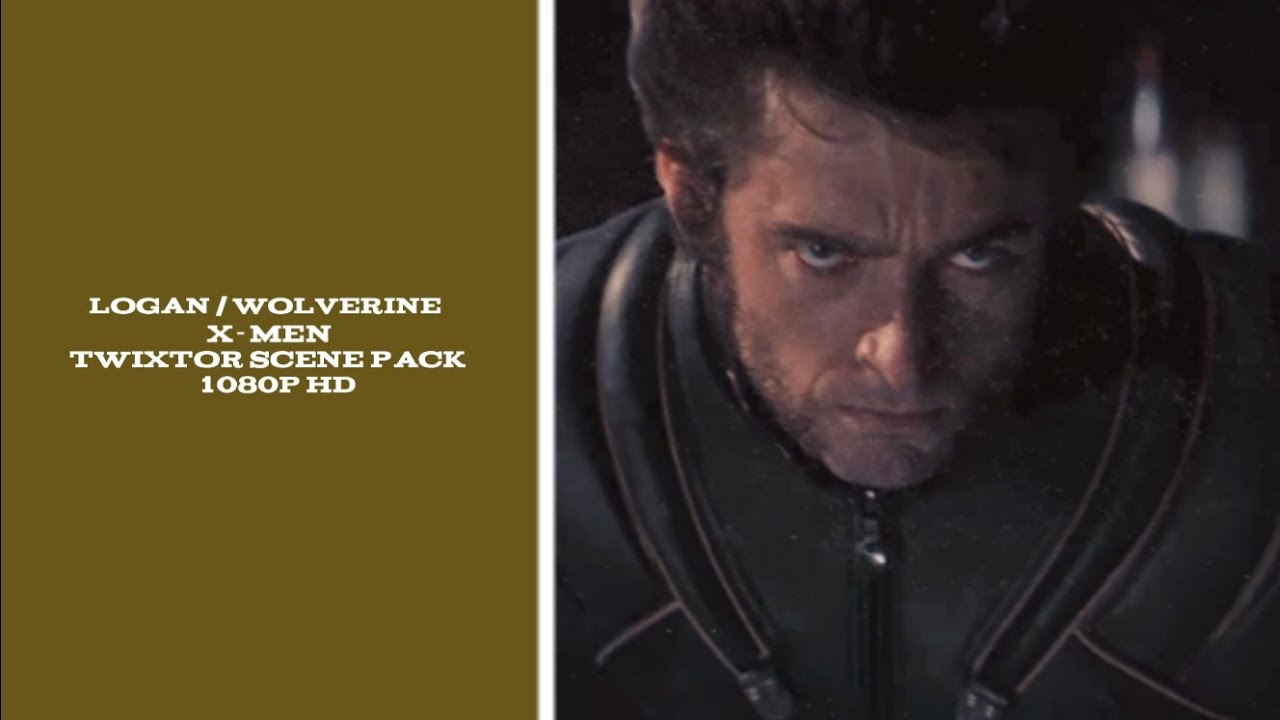 Logan / Wolverine (X-Men) | Twixtor Scene Pack (1080p HD)