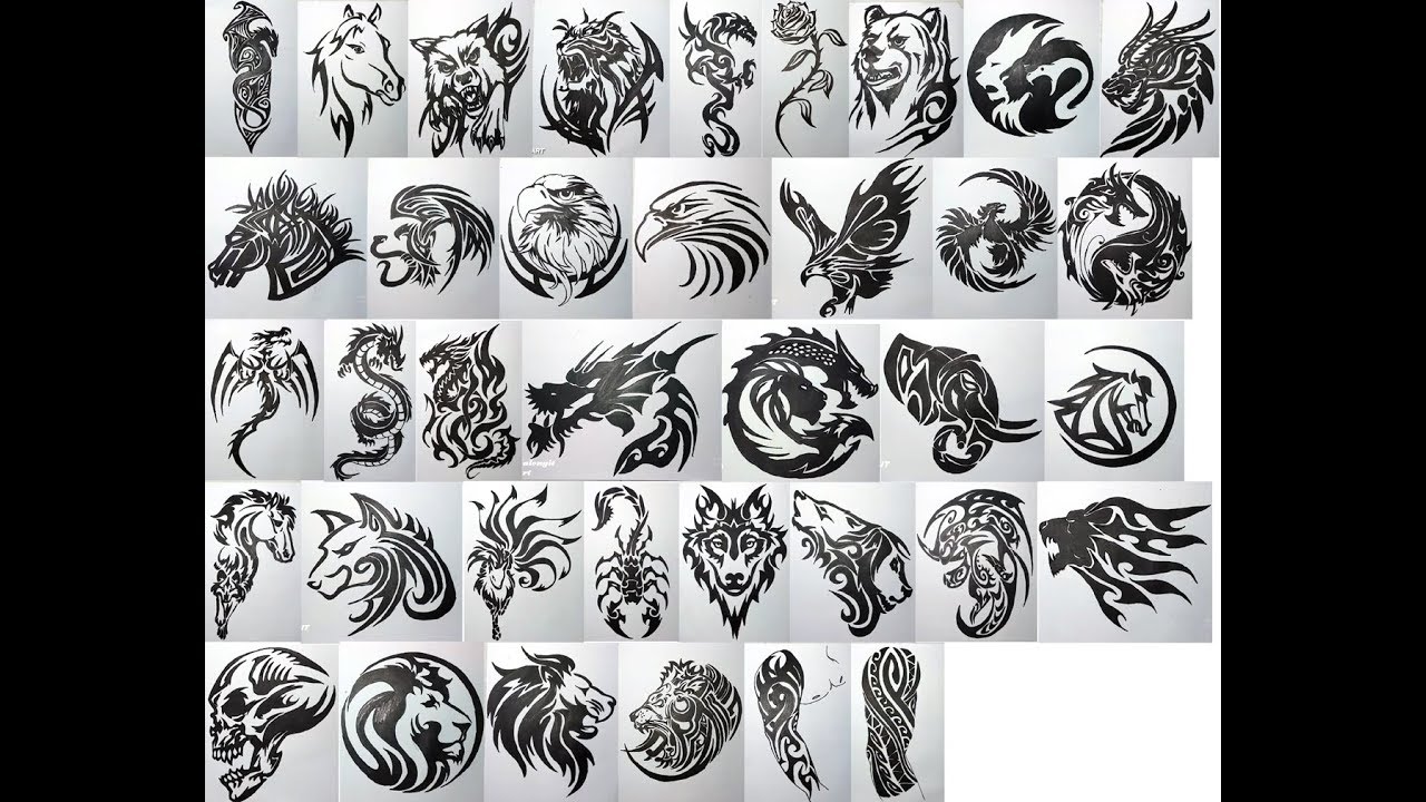 Koleksi Vidio Menggambar Tatto Tribal Selama ini